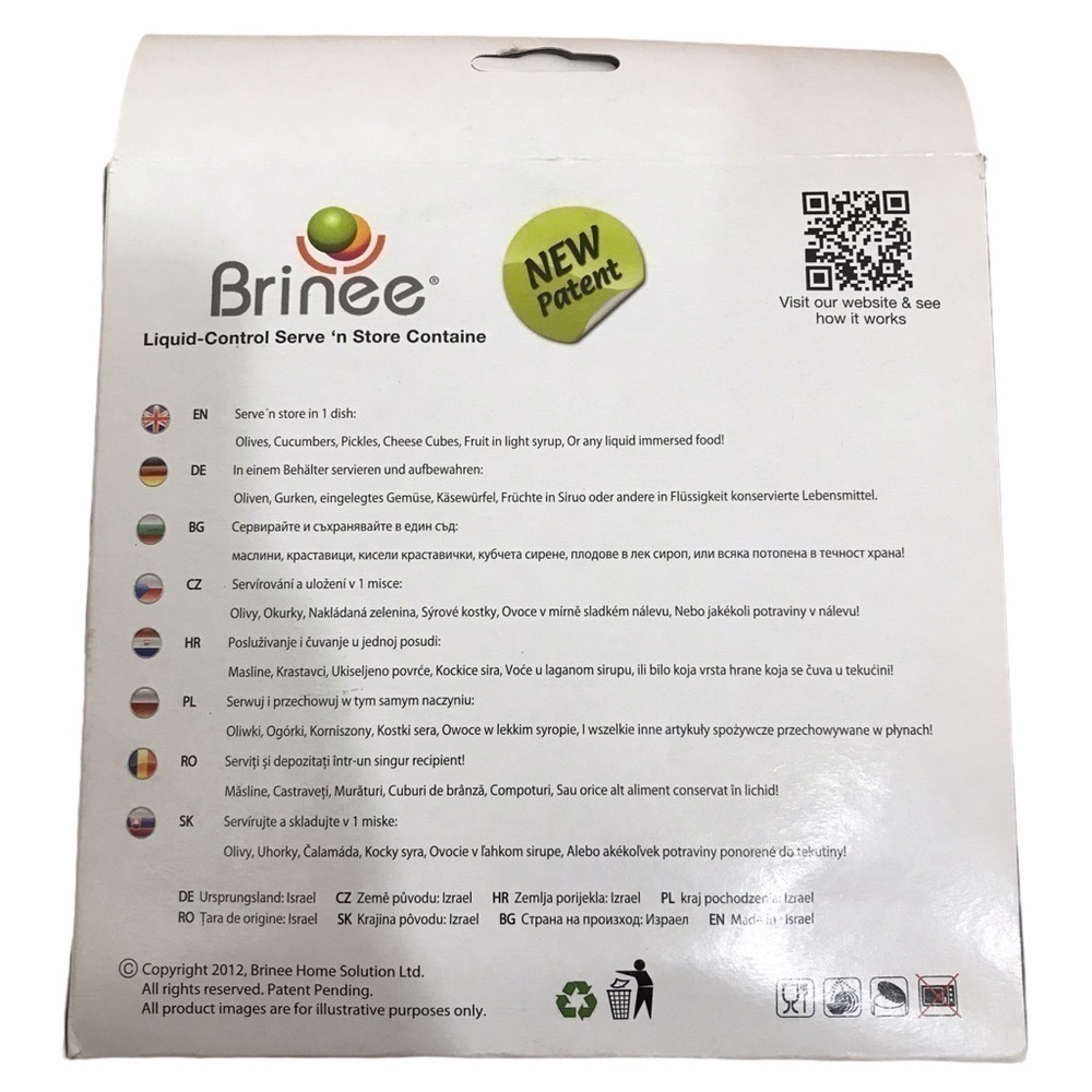 Brinee Liquid-Control and Store Plastic Container - Picture 2 of 8
